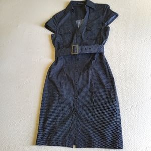 NWOT Express Polka Dot Dress Black Size 2
